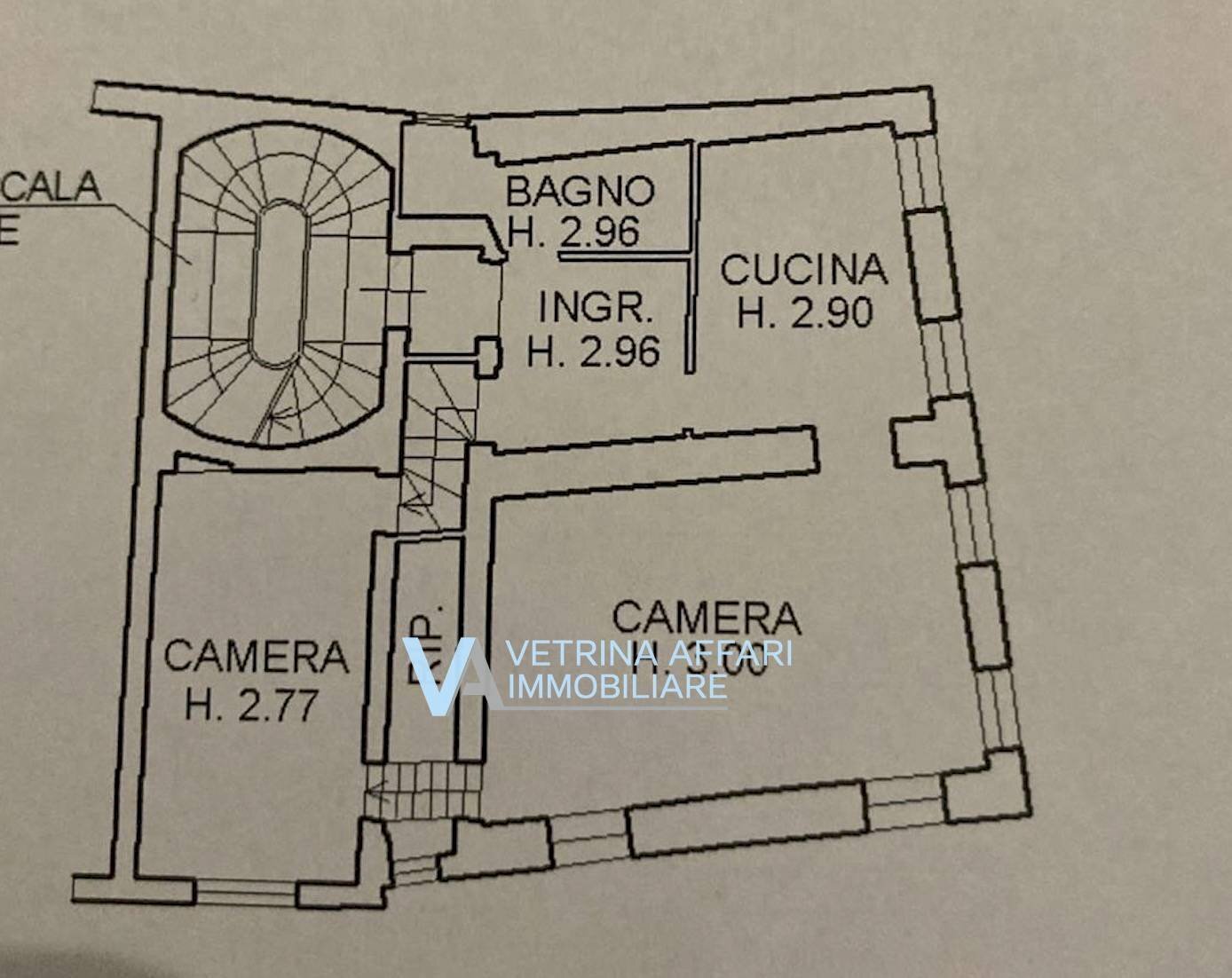 Foto 16 - Trilocale campo widamnn
 
5400, Venezia - planimetria 1