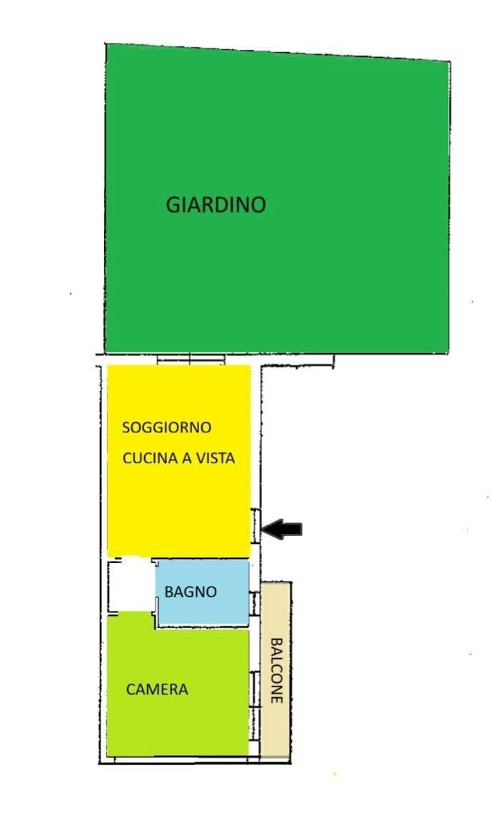 Foto 30 - Bilocale VIA PALERMO
 
8, Cologno Monzese - planimetria 1