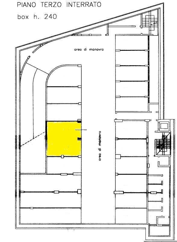 Foto 11 - Box Viale Beatrice D'este
 
18, Milano - planimetria 1