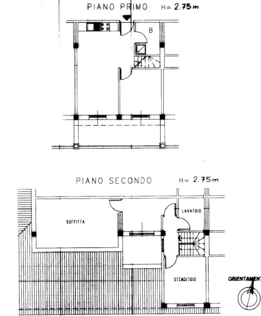 Four-room apartment via di Marco Simone, 80, Guidonia Montecelio - floor plans 1