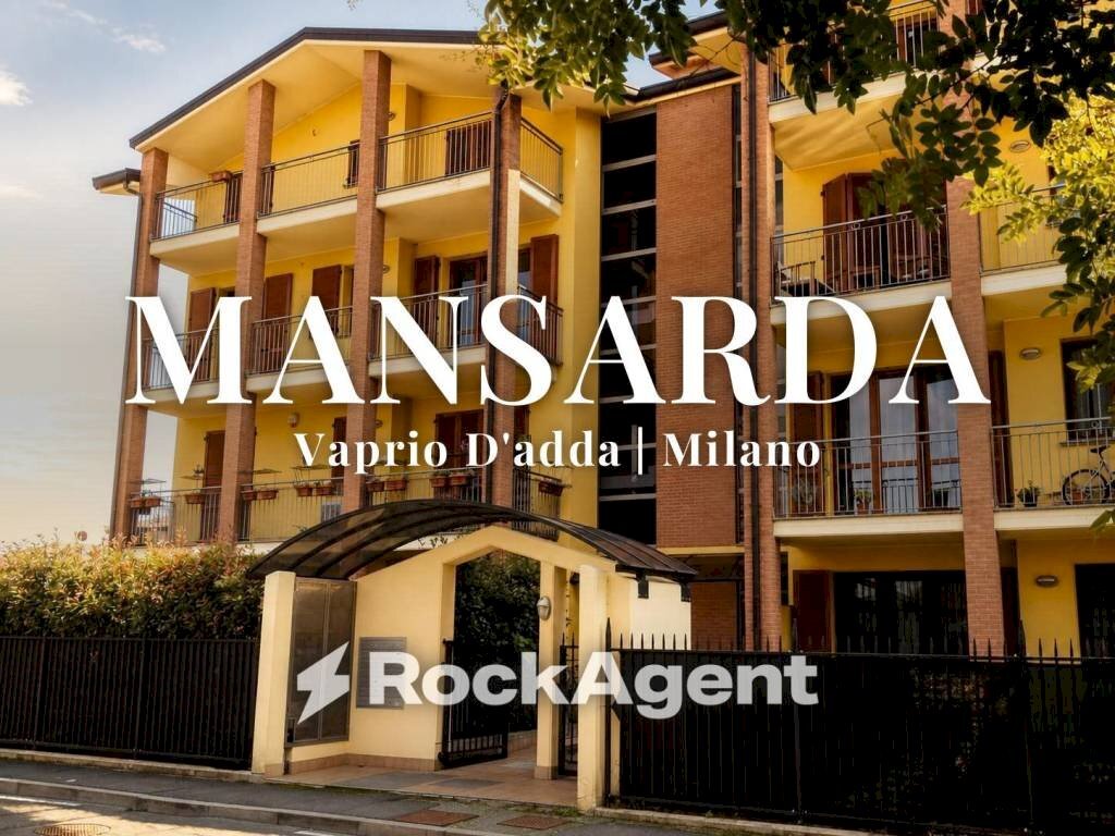 Facciata - Attico via Olga Mandelli, 55, Vaprio d'Adda - foto 1