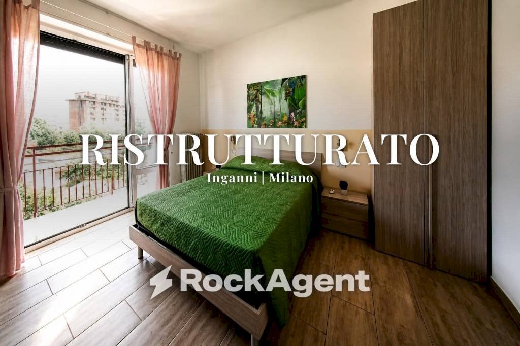 Camera da letto - Trilocale via Lorenteggio, 209, Milano (zona Lorenteggio) - foto 1
