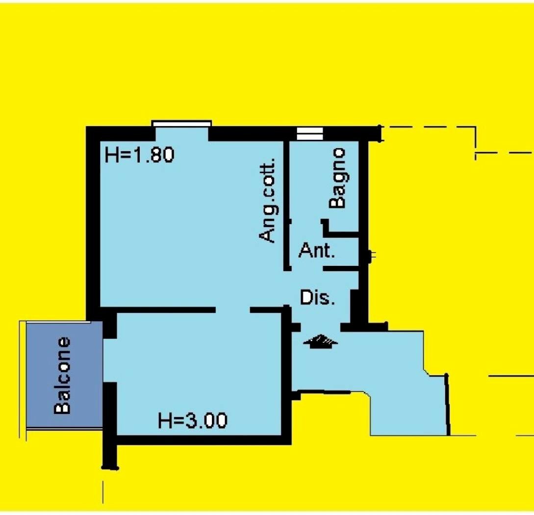 Bilocale viale Sandro Pertini, 6, San Giovanni Teatino - planimetria 1