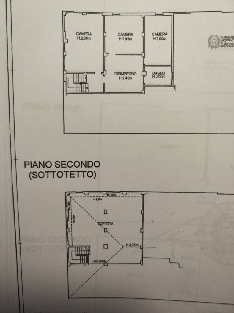 Villa via Calabria, 17, Malalbergo - planimetria 1