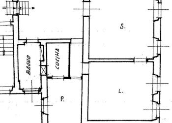 Planimetria - Three-room apartment via di Sant'Ignazio, 9, Roma (neighborhood Centro Storico) - photo 14