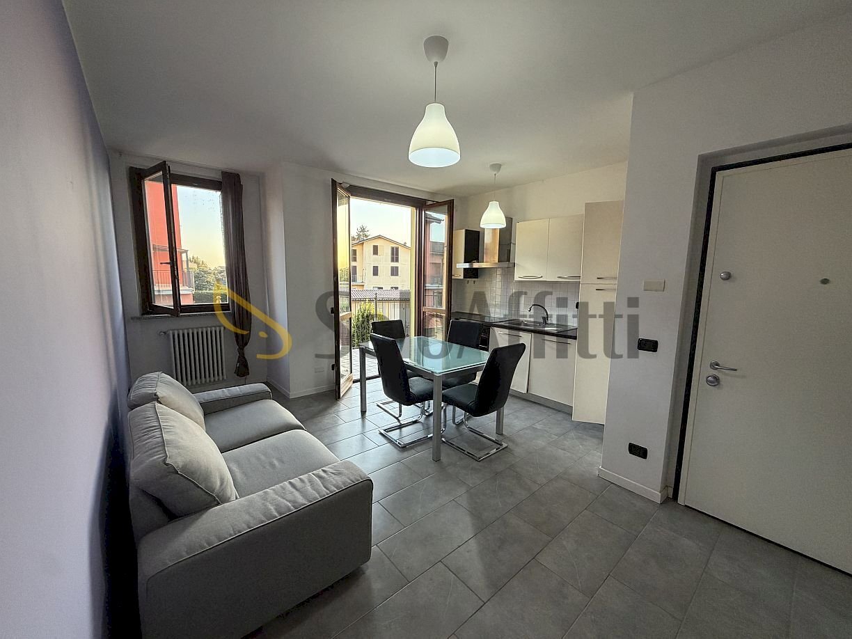 Cucina-Living - Three-room apartment Via delle Rose 11, Albuzzano - photo 1