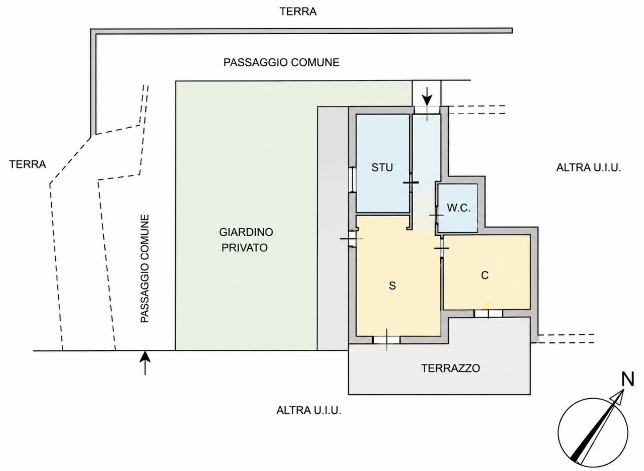 Plan DT - Appartamento Via Villa Costa, Diano Arentino - planimetria 1