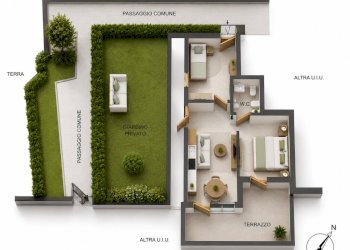 render DT - Appartamento Via Villa Costa, Diano Arentino - foto 9