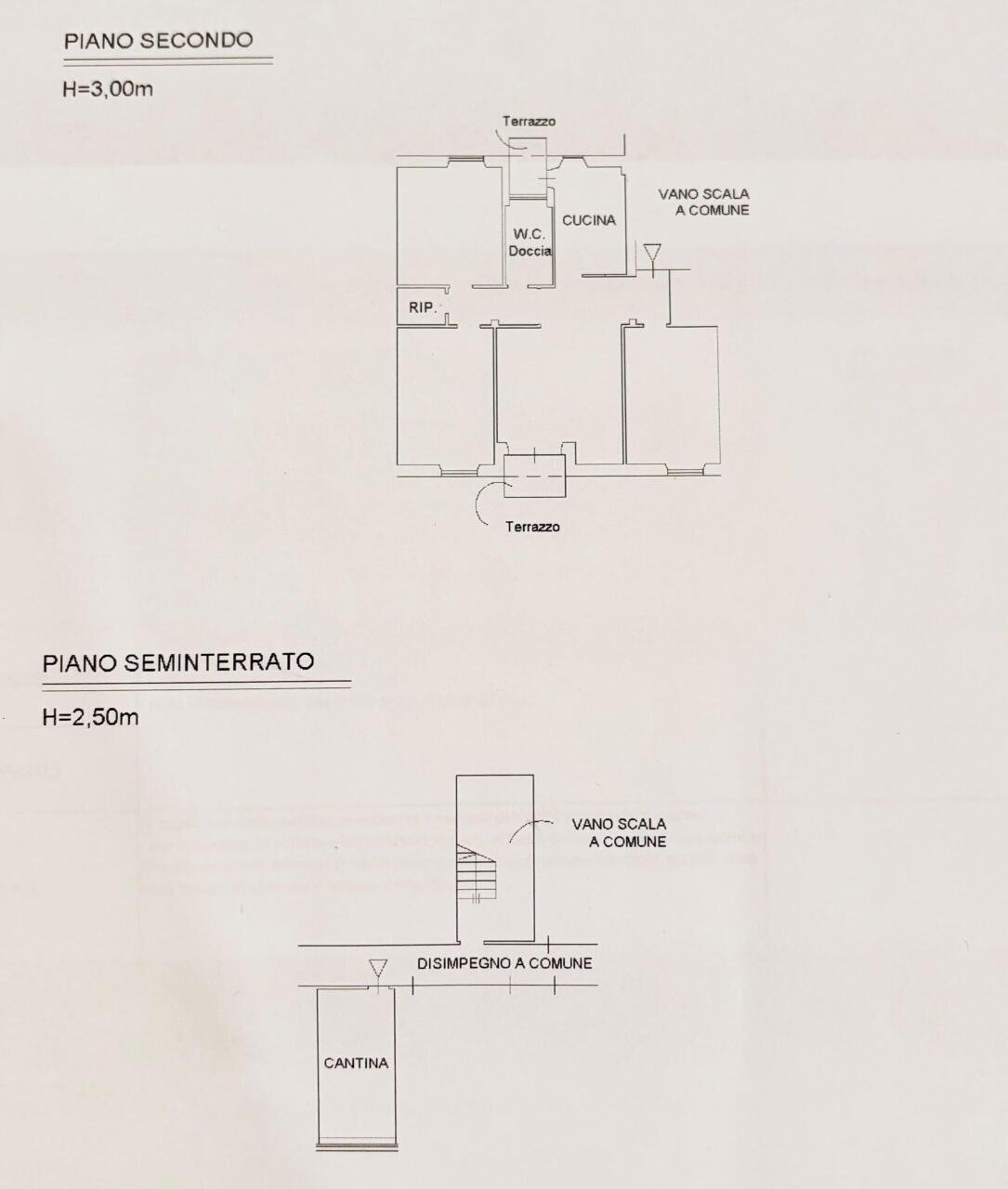 Planimetria - Appartamento Via della Chimera, Firenze - planimetria 1
