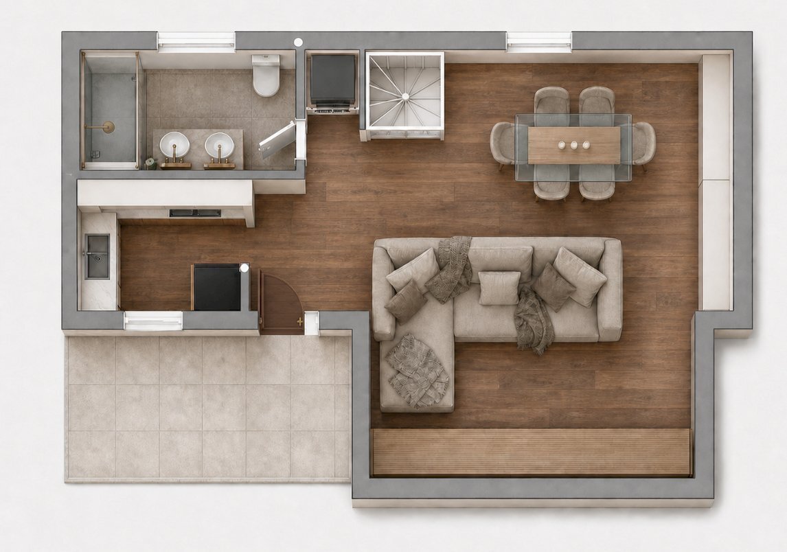 21-affitto-appartamento-corso-cavour-brescia-plani - Appartamento Corso Cavour 21, Brescia - planimetria 1