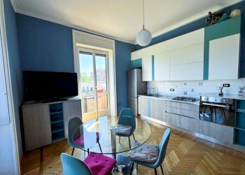 Soggiorno con cucina a vista - Appartamento Via Andrea Maria Ampère 9, Milano (zona Città Studi) - foto 10