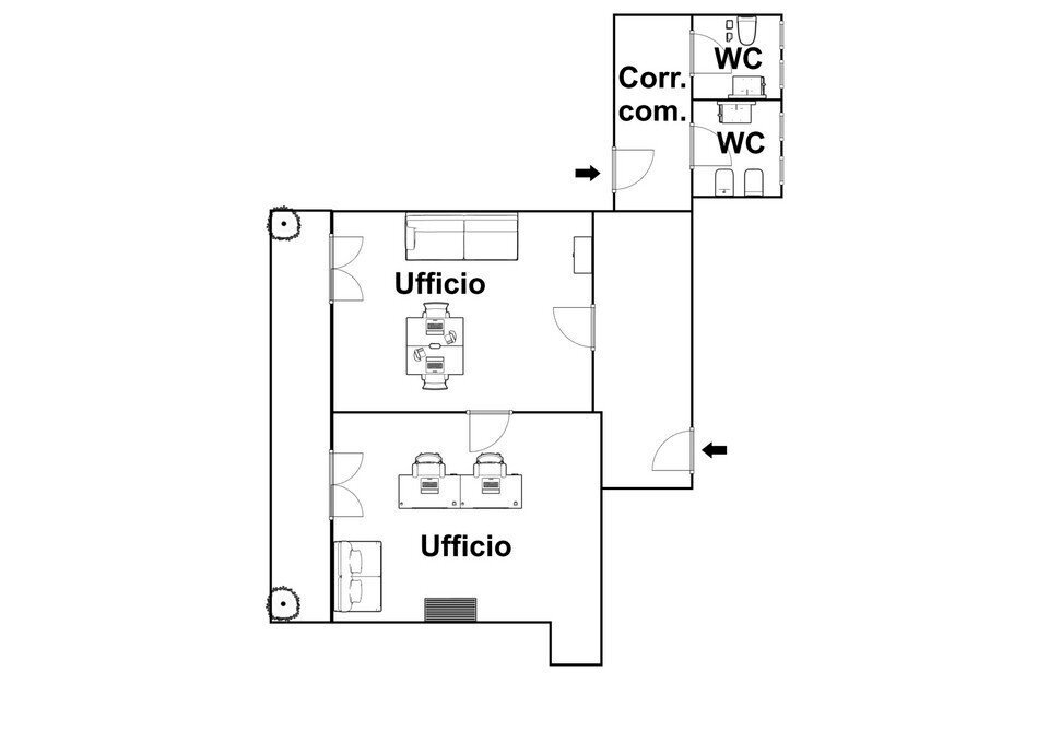 pln1.jpg - Office via Carriera Grande 32, Napoli (neighborhood Centro Storico) - floor plans 1