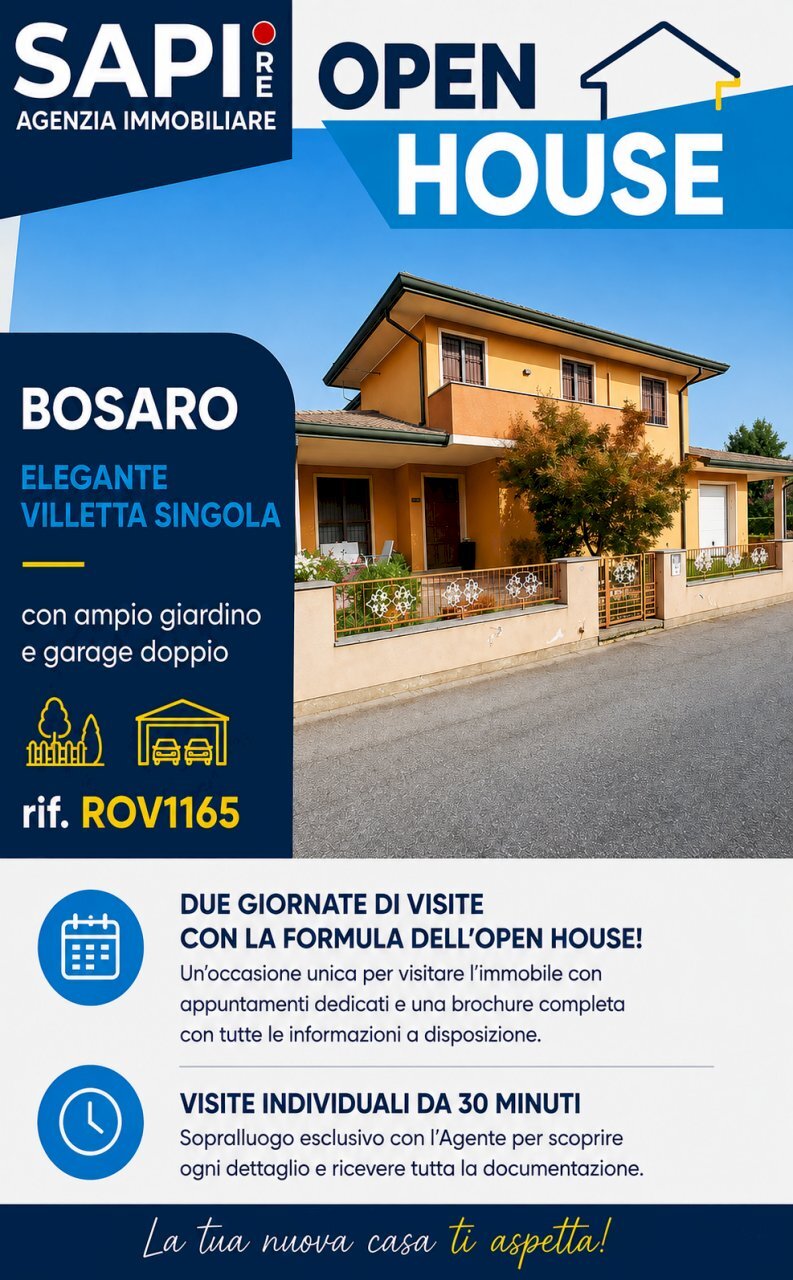 OPEN HOUSE - Villa Piazza Madonna San Luca, Bosaro - foto 1