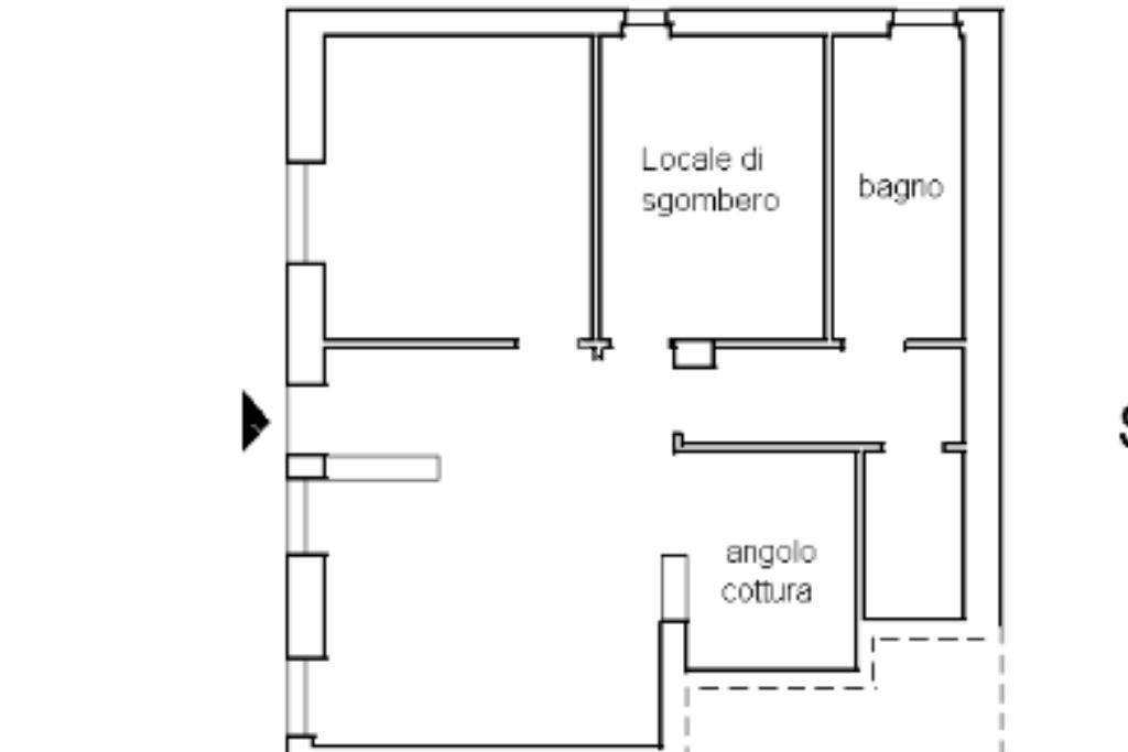 Villa Via Bachelet, Sant'Olcese - planimetria 1