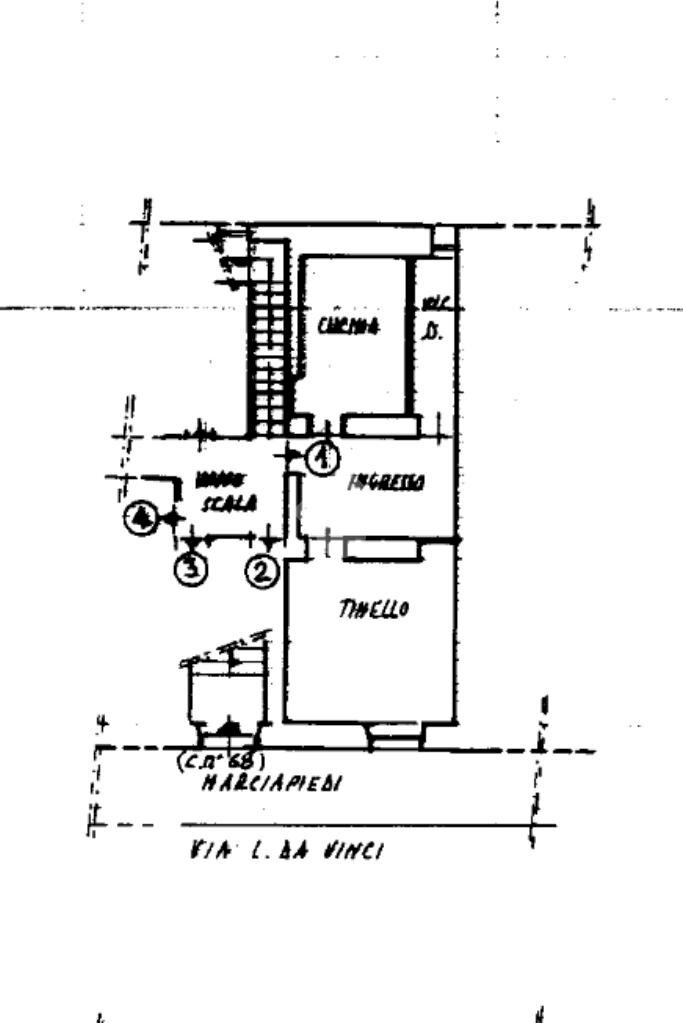 Two-room apartment Via Francesco Bogliolo, Alassio - floor plans 1