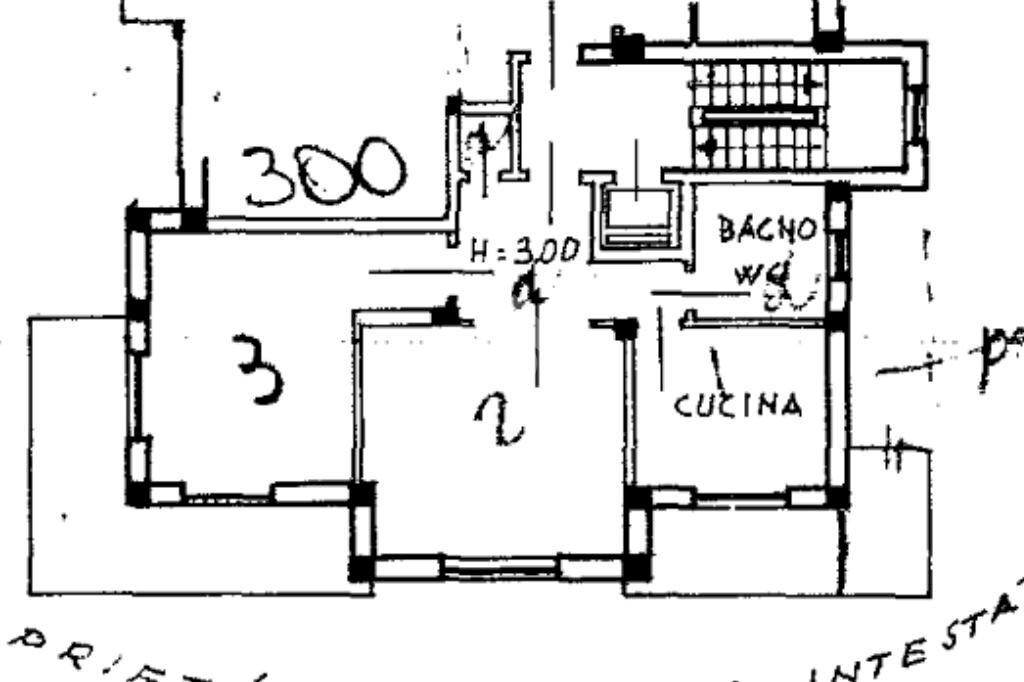 Trilocale Via Volta, Beinasco - planimetria 1