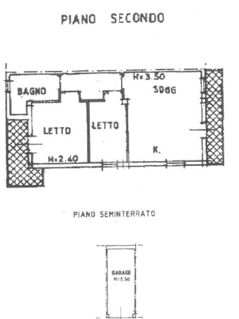 Trilocale Via roma, Tavullia - planimetria 1