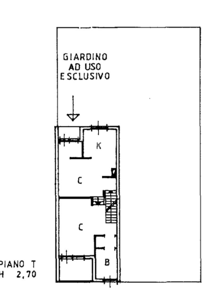 Villa a Schiera Via palmiro togliatti, Formigine - planimetria 1