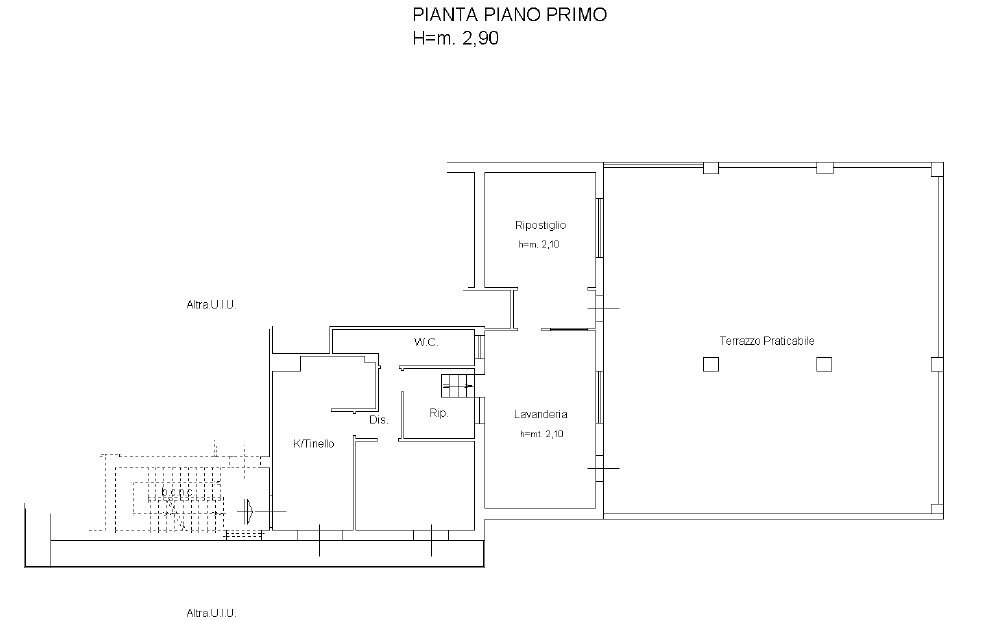Quadrilocale via le piane, 36, Isernia - planimetria 1