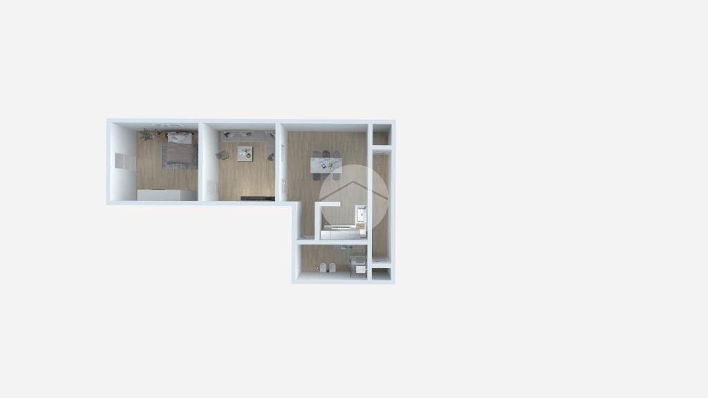 Trilocale Via Ceva, Savona (zona Villapiana) - planimetria 1