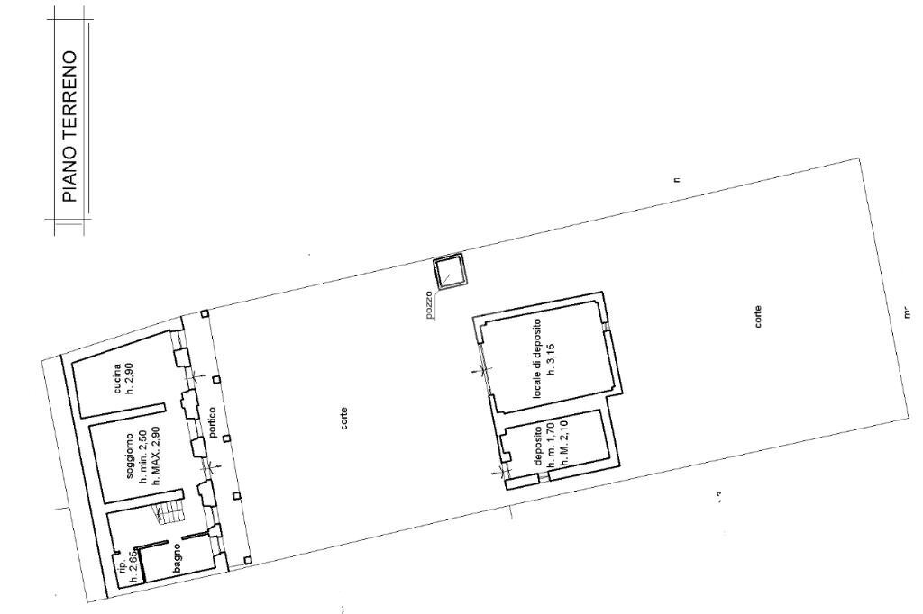 Casa semi indipendente Vicolo Monzambano, Frugarolo - planimetria 1