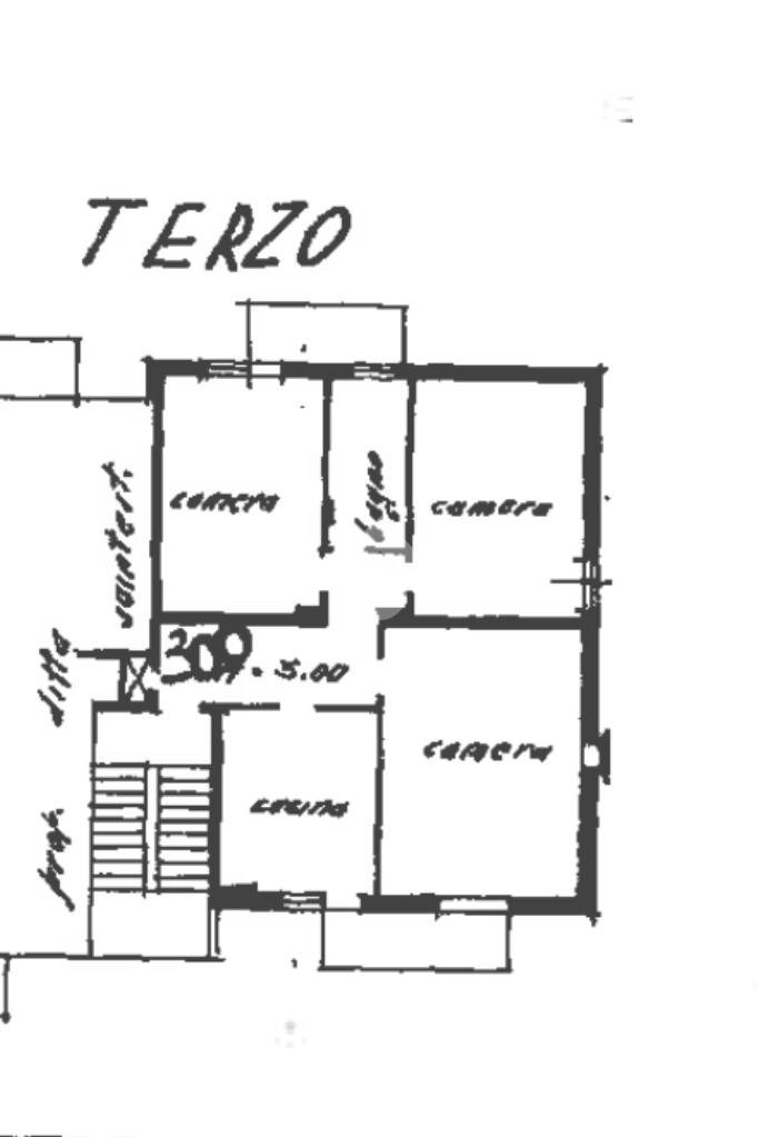 Quadrilocale Via Pietro Canonici, Bologna (zona San Ruffillo) - planimetria 1