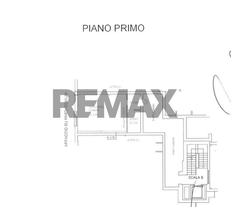 Pianta 2D - Bilocale Via Selvanesco
 
75, Milano - planimetria 1