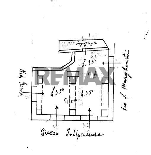 Pianta 2D - Commercial Premises Piazza Indipendenza
 
30-31, Paterno - floor plans 1