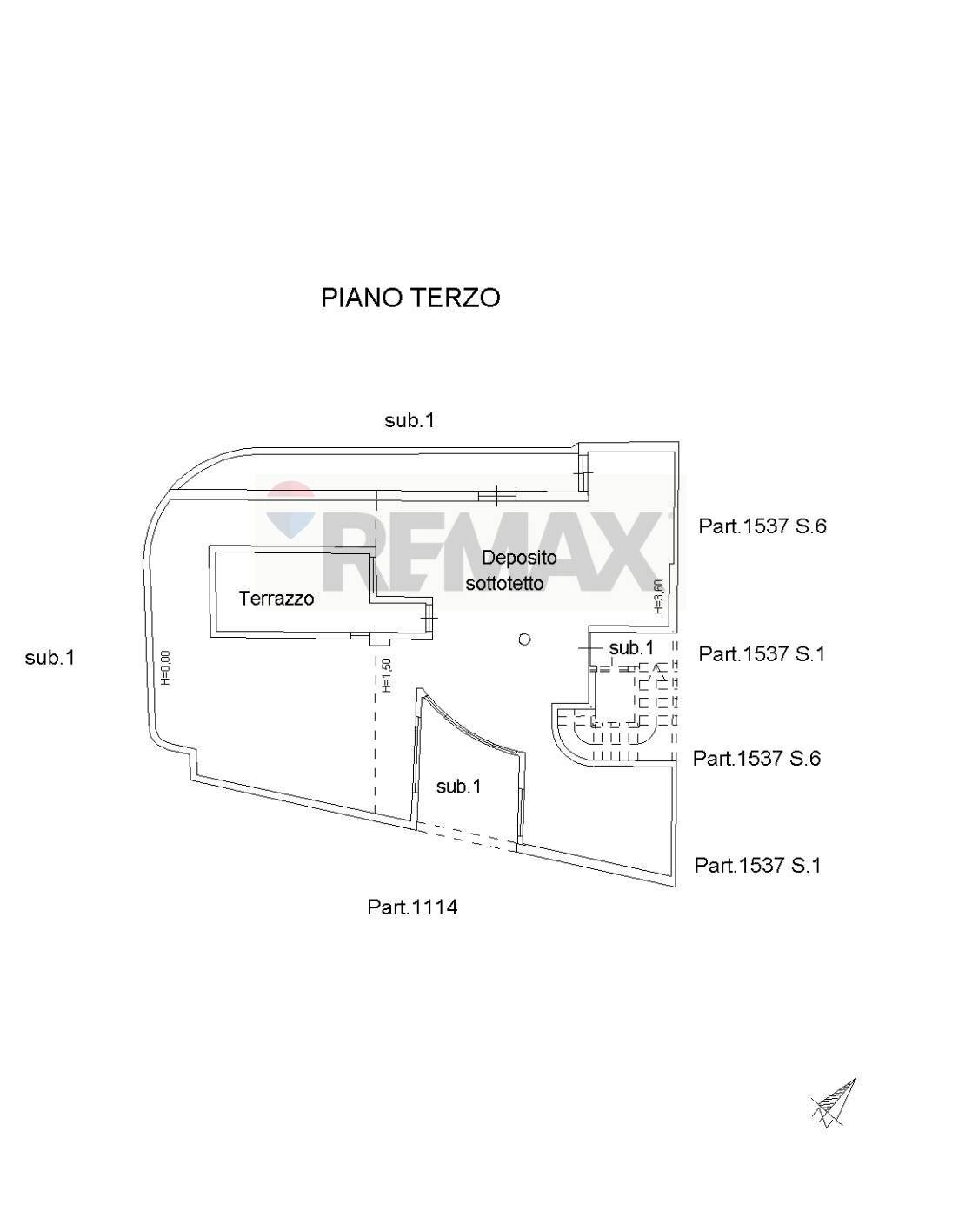 Pianta 2D - Attic Via Savona
 
50, Biancavilla - floor plans 1