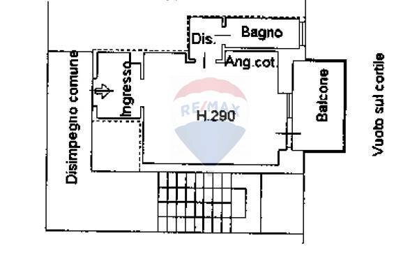 Pianta 2D - Monolocale Via Temistocle Calzecchi
 
2, Milano - planimetria 1