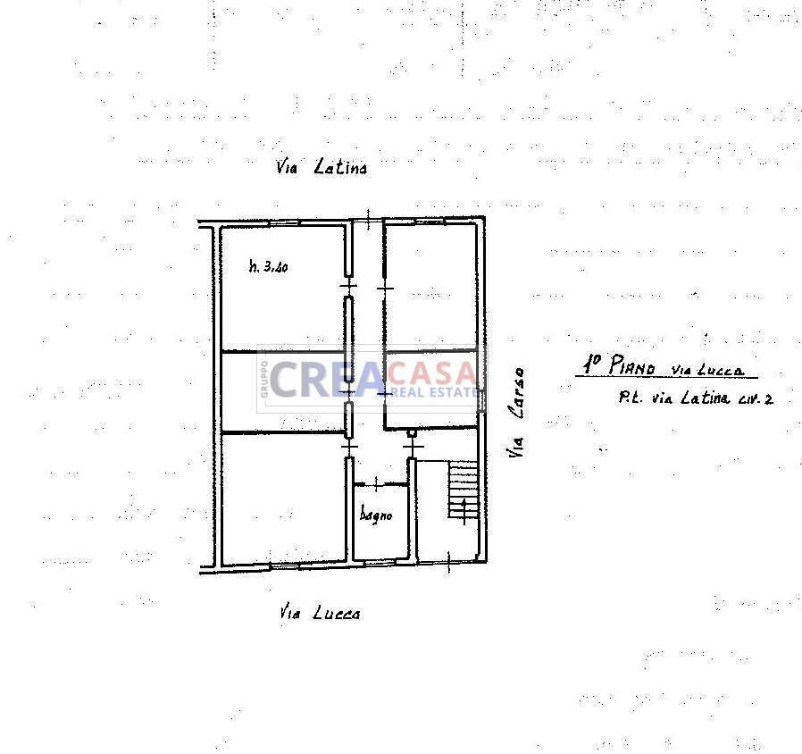 Foto 12 - Independent house via Lucca, Riesi - floor plans 1