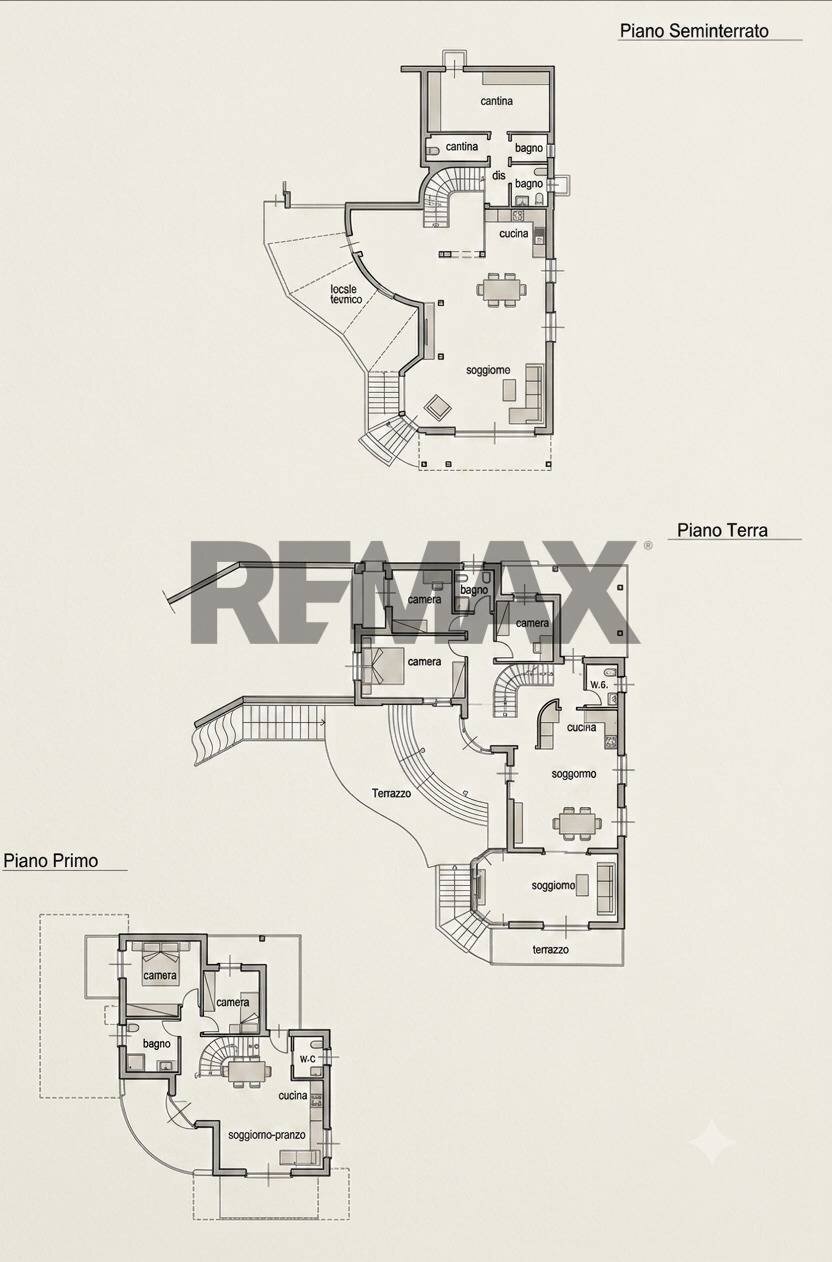 Pianta 2D - Villa Colle delle Api
 
139/H, Campobasso - floor plans 1
