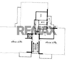 Pianta 2D - Two-room apartment EUGENIO BANZOLA
 
16, Langhirano - floor plans 1