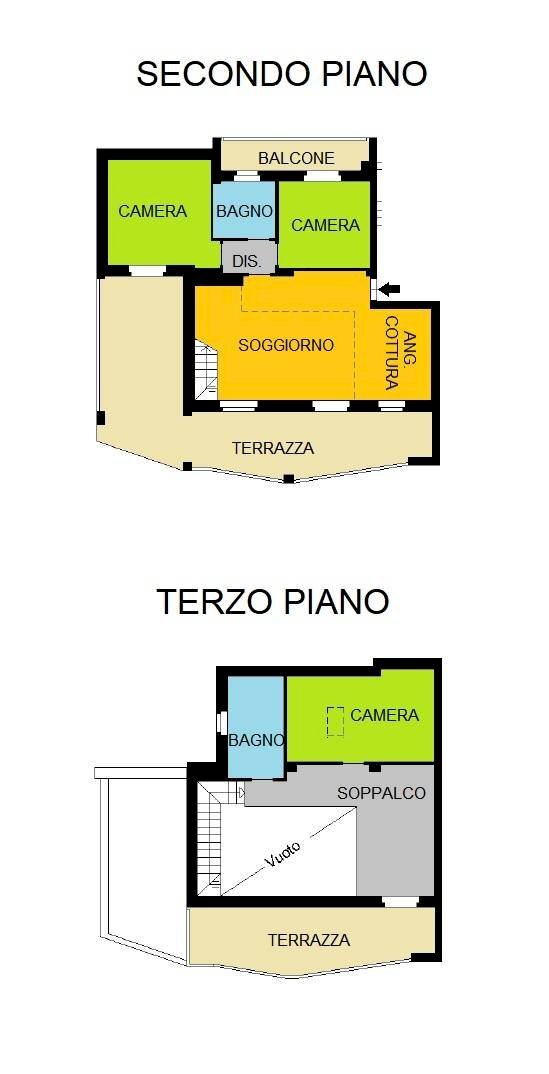 Foto 21 - Quadrilocale Via Agnelli, Piacenza - planimetria 1