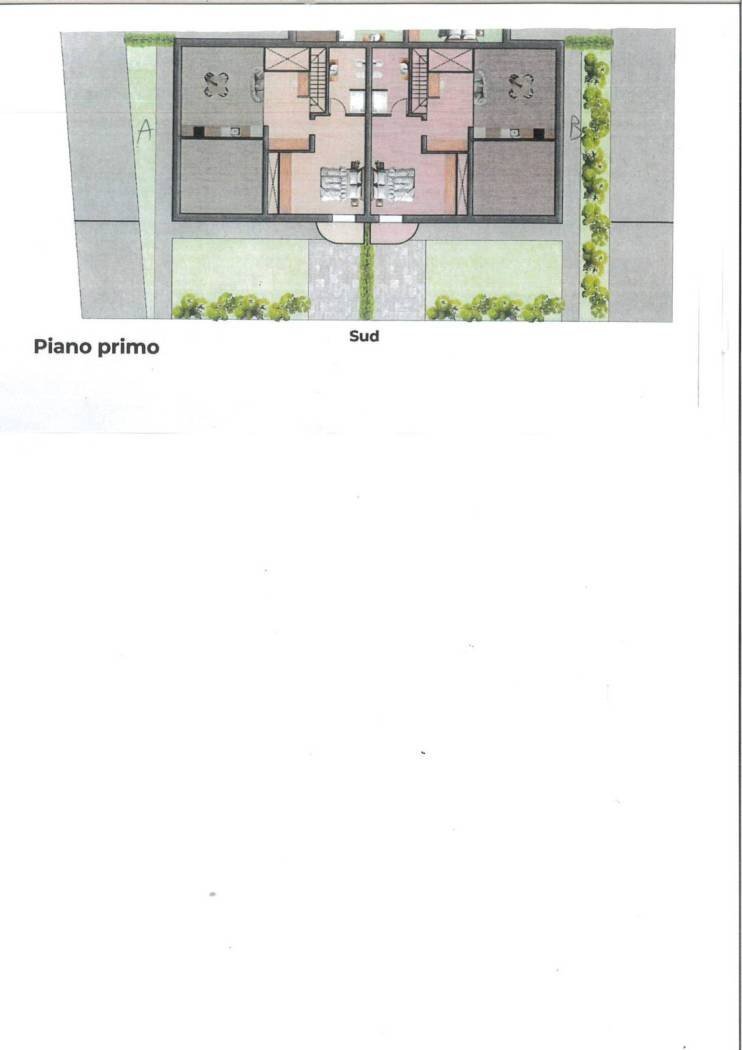 Villa a Schiera via Zoccolo, San Prospero - planimetria 1