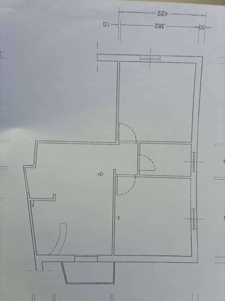 Trilocale via Pompeo Vizzani, 66, Bologna (zona Massarenti) - planimetria 1