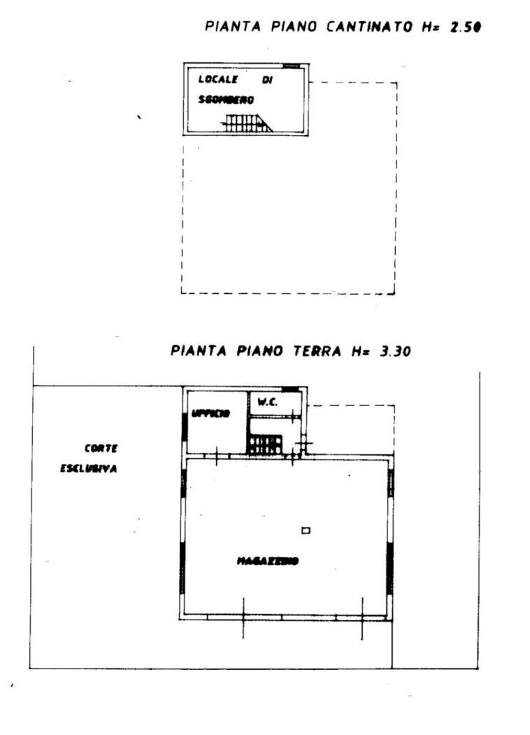 Restaurant via Concezione, 33, Sant'Omero - floor plans 1