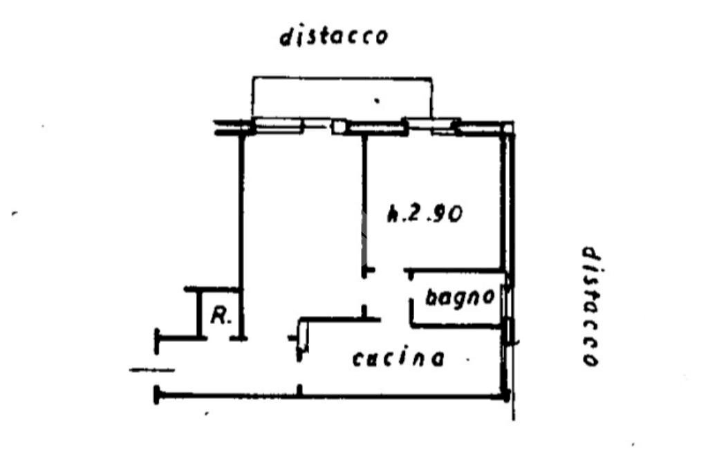Trilocale Via piacenza, Lavagna - planimetria 1