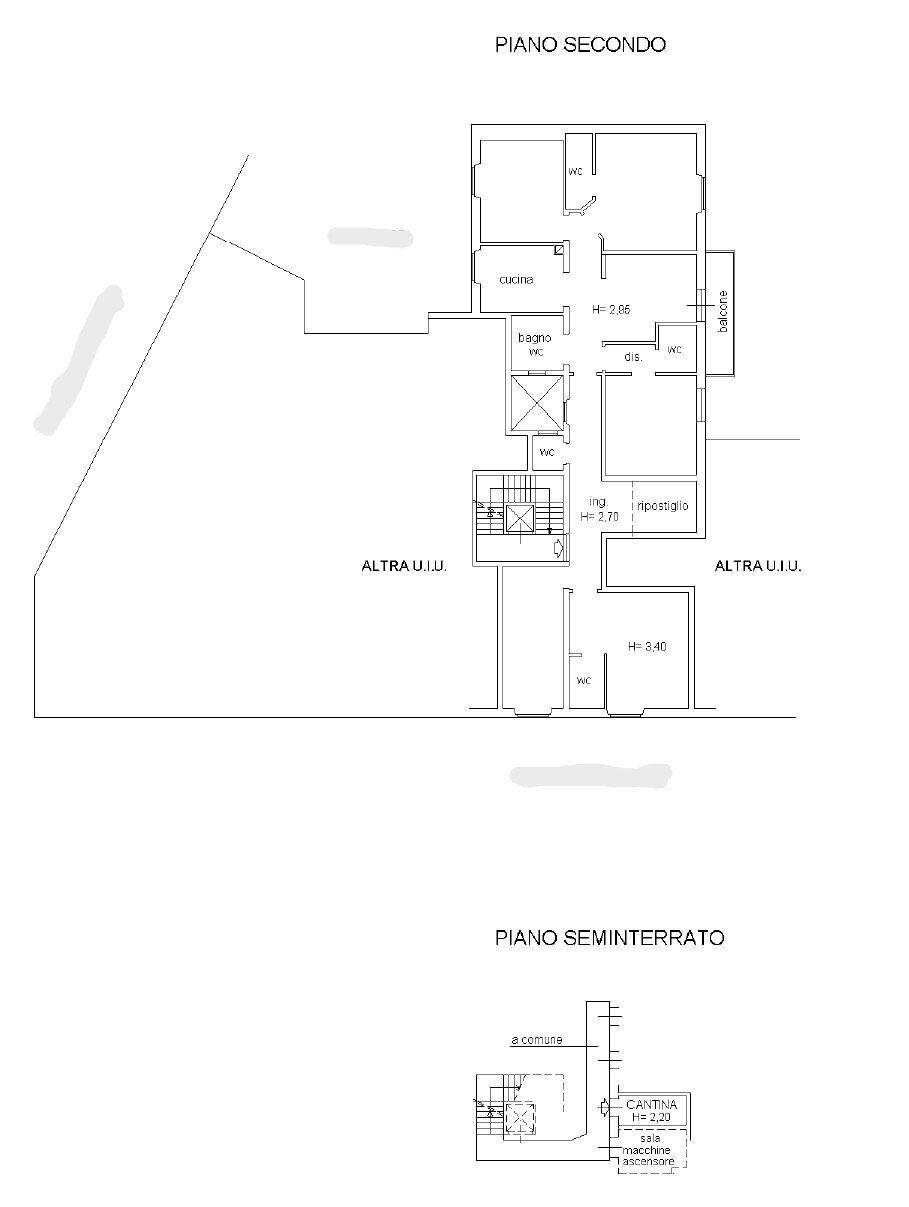 planimetria - Appartamento Via Guido Monaco, Firenze (zona Santa Maria Novella) - planimetria 1