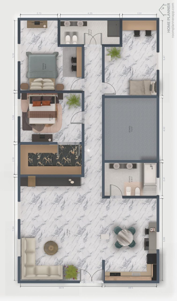 11787943-489c-4584-bd42-3e69ea64eec2 - Loft Via Luca della Robbia 3, Lissone - planimetria 1