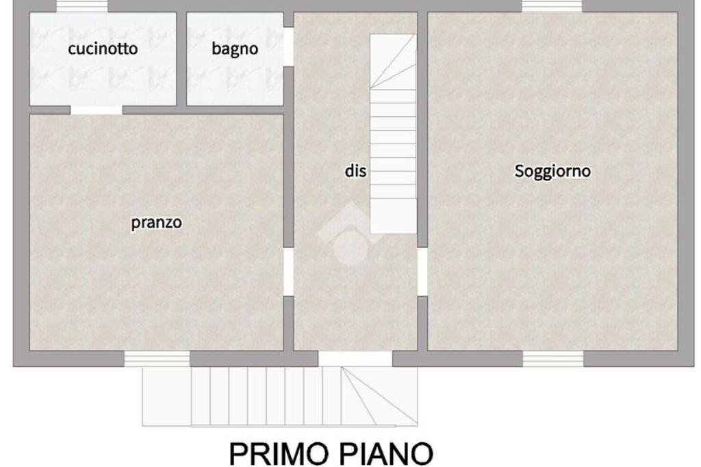 Casa semi indipendente Viale Carlo Pisacane, Molinella - planimetria 1