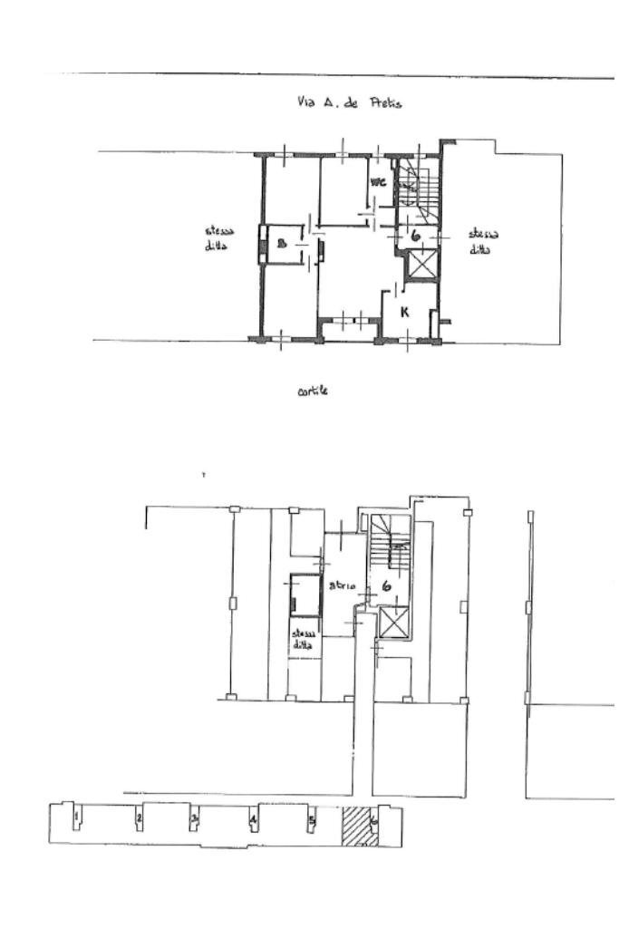 Quadrilocale Via Cascina Bianca, Milano (zona Boffalora) - planimetria 1