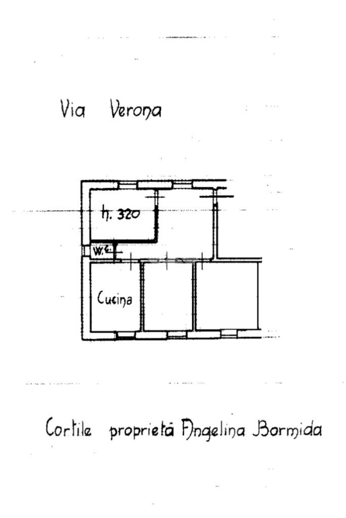 Appartamento Via verona, Genova (zona Cornigliano) - planimetria 1