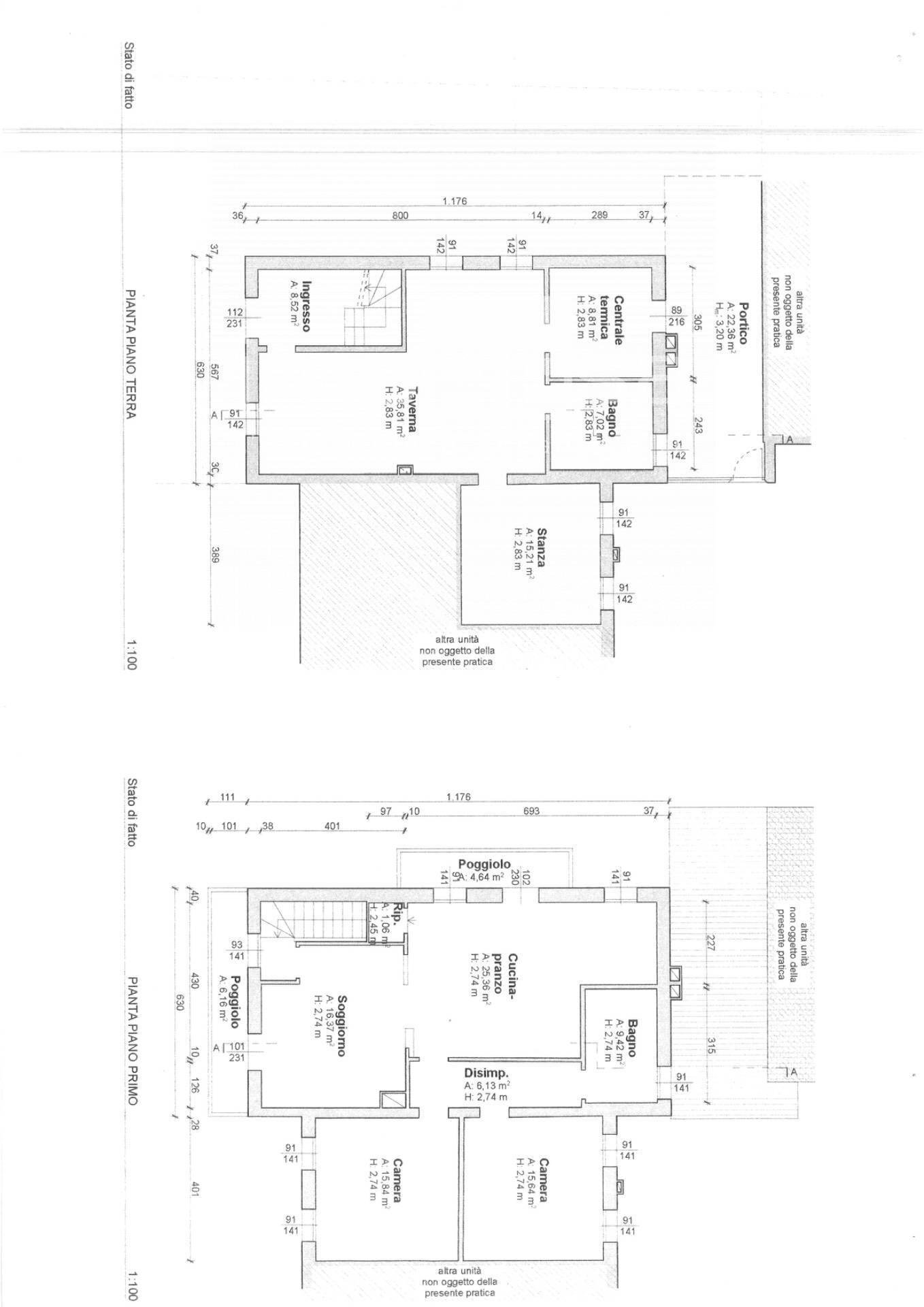 Foto 19 - Casa indipendente Via Cortellazzo
 
51, Mogliano Veneto - planimetria 1