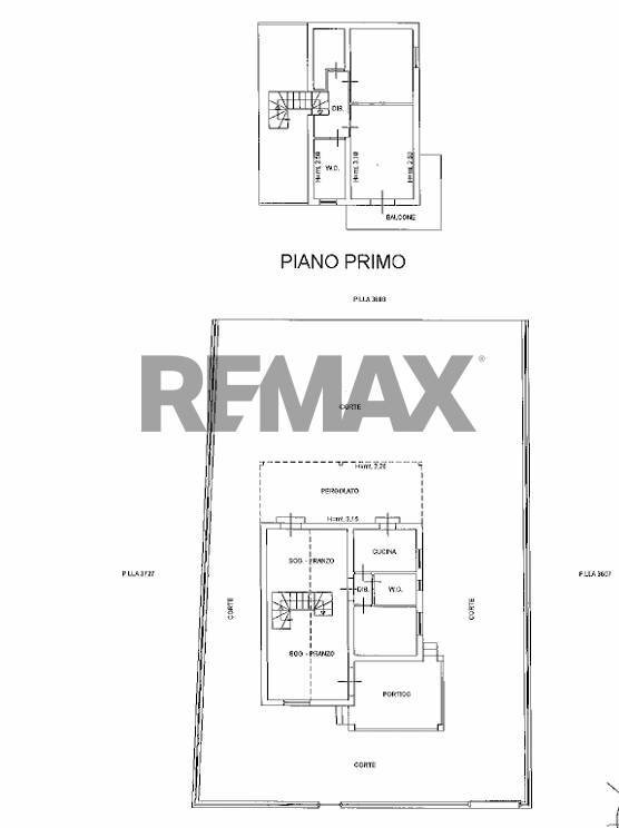 Pianta 2D - Villa Via Cloe
 
13, Palermo - planimetria 1