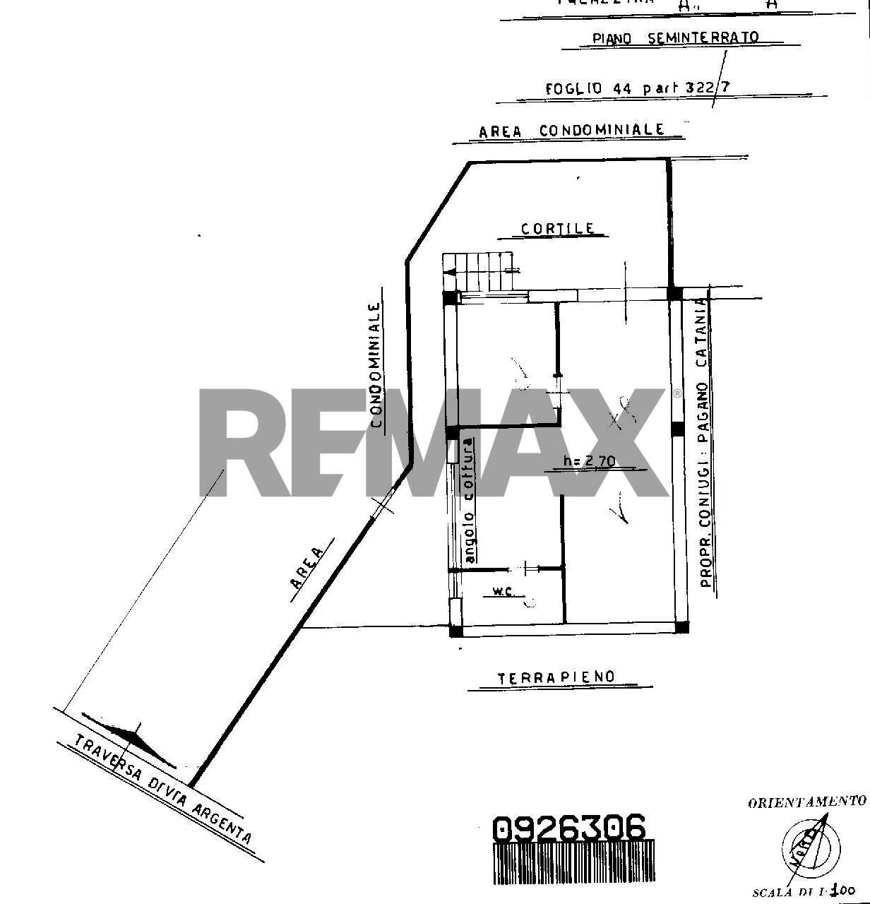 Pianta 2D - Trilocale Via Ascanio
 
snc, Acireale - planimetria 1