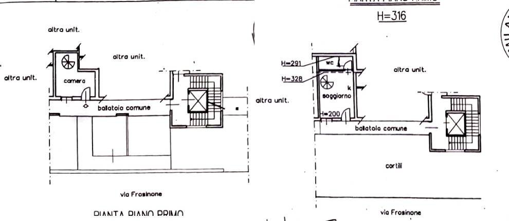 Foto 35 - Two-room apartment Via Frosinone
 
18, Milano - floor plans 1