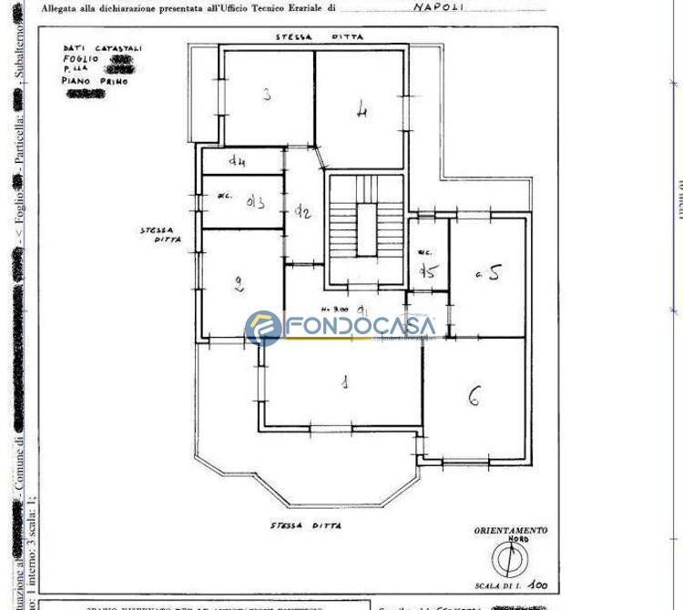 Foto 47 - Villa via remola, Massa - planimetria 1