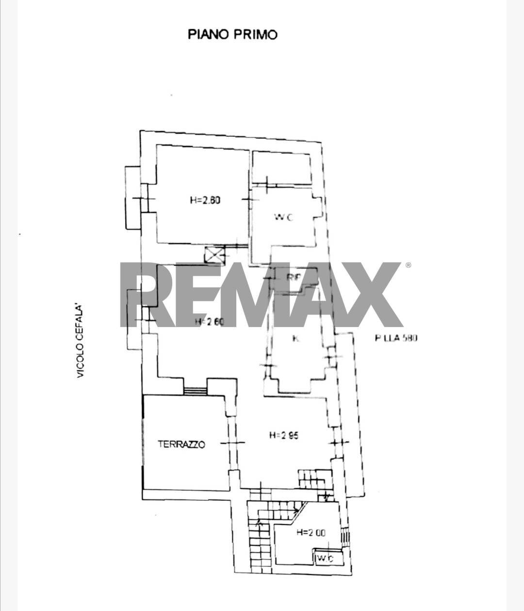 Pianta 2D - Apartment via Lungarini
 
20, Palermo - floor plans 1