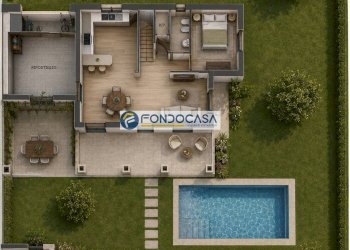 planimitria rendering - Terreno edificabile Via Asmara, Pietrasanta - foto 10
